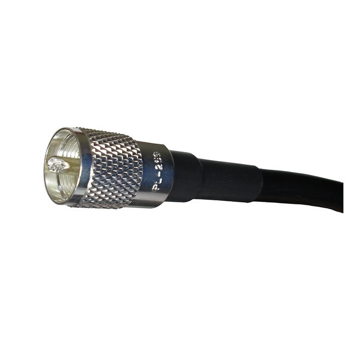 Times Microwave LMR400-PL259-UHF-25 Times Microwave LMR-400 Coax Ham or CB Radio Jumper Antenna UHF VHF HF Coax... N5