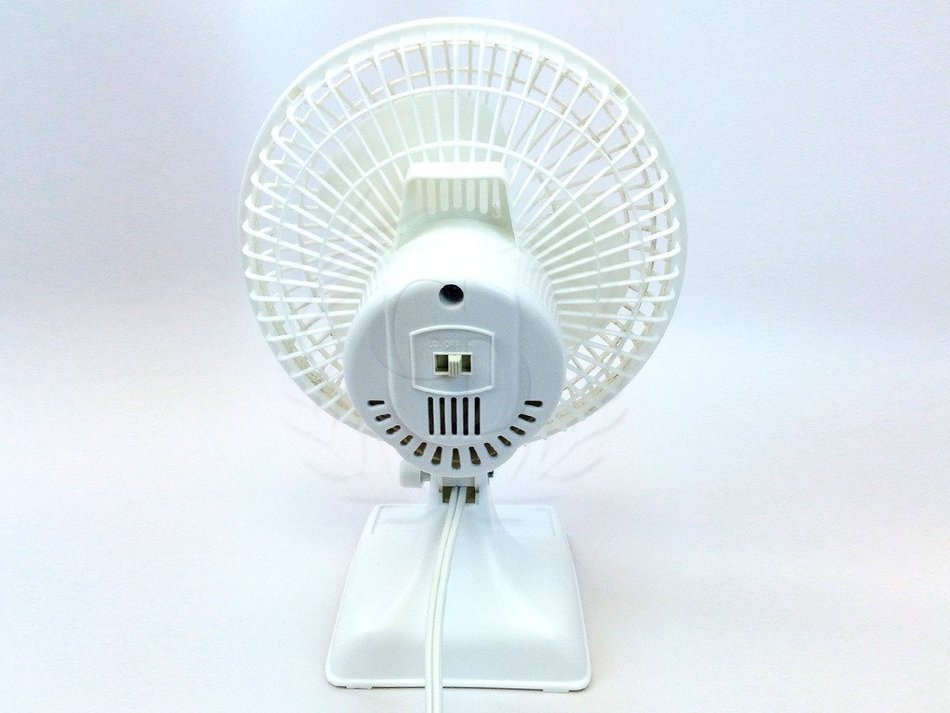 Small 6" Table top Desk Fan, Super Quite motor 6 Inches , 2 speed switch, 120V vertical tilt Adjustment. Home... N6