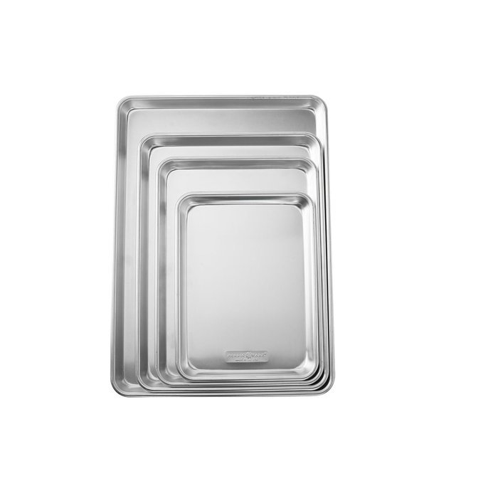 Nordic Ware Natural Aluminum Commercial Baker's Big Sheet (2 Pack)