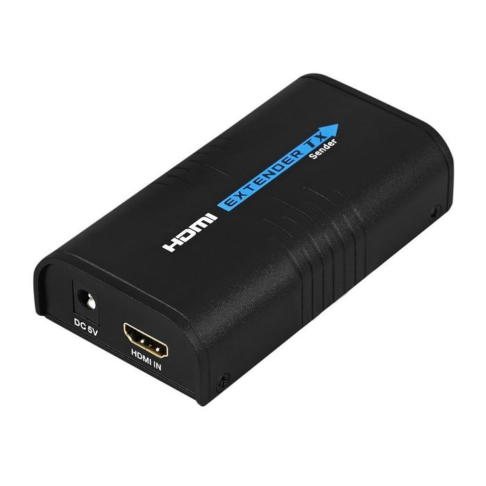 KOOKYE HDMI Extender LKV373A V3.0 RX Receiver Over Single Cat5/5e/6 Ethernet Cable Up To 390 Feet Supports 1080P... N23