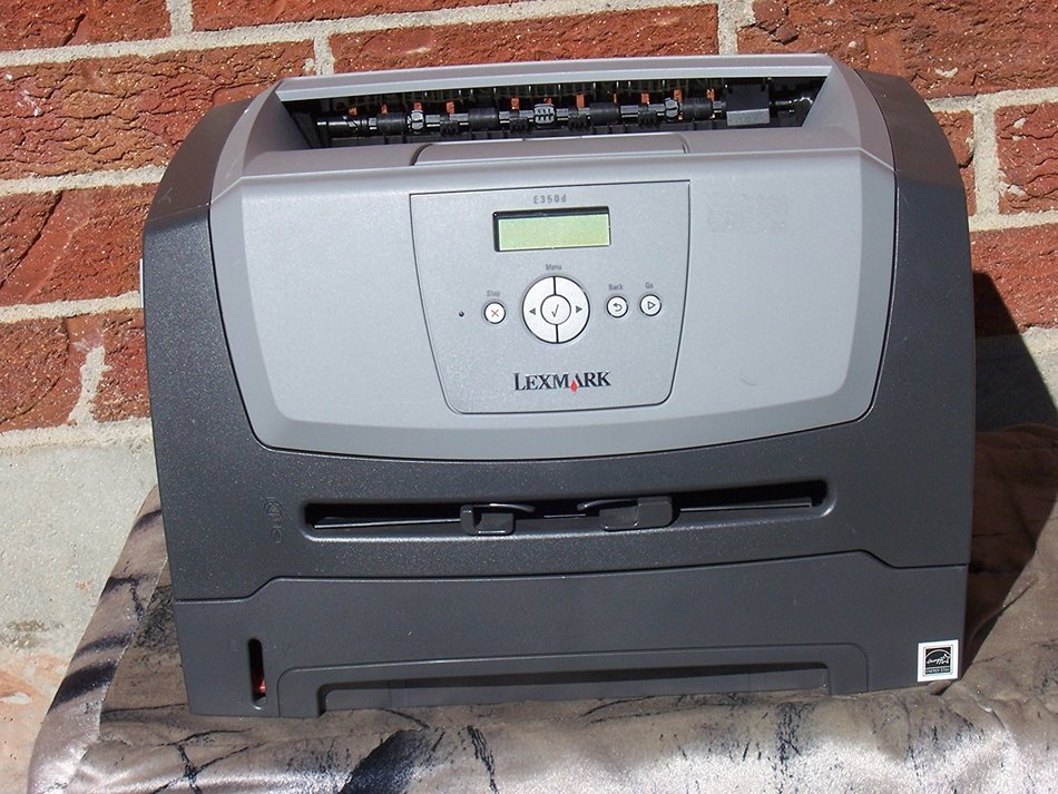 Lexmark E350D Lasr Monochrome Printer 35ppm 1200x1200dpi Parallel USB