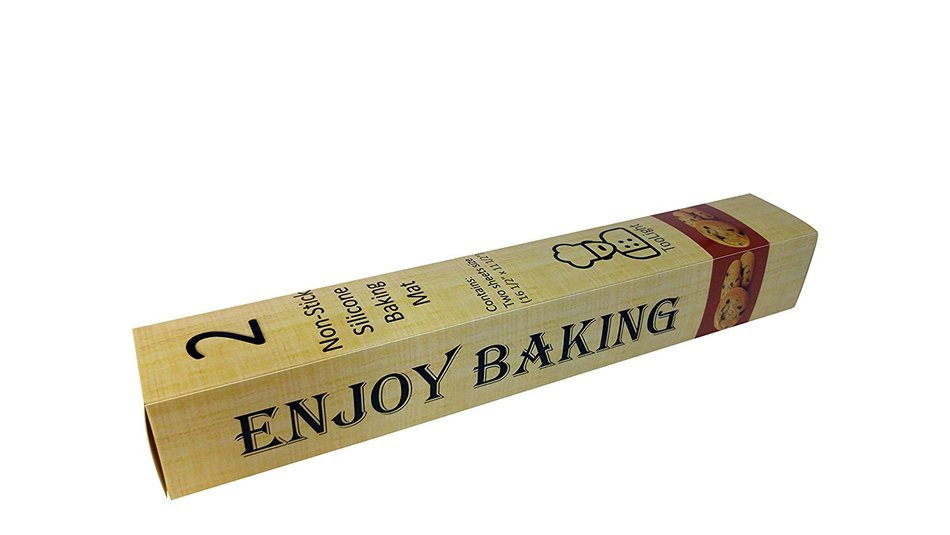 Silicone Baking Mat 2 In A Price Of One Durable Construction By TooLight Sheets For Chefs & Cooking Lovers...