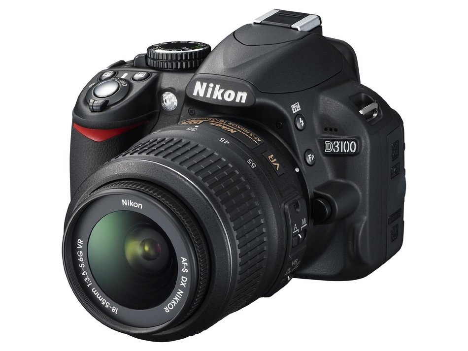 Nikon D3100 DSLR Camera with 18-55mm f/3.5-5.6 Auto Focus-S Nikkor Zoom Lens (Discontinued by Manufacturer) N5