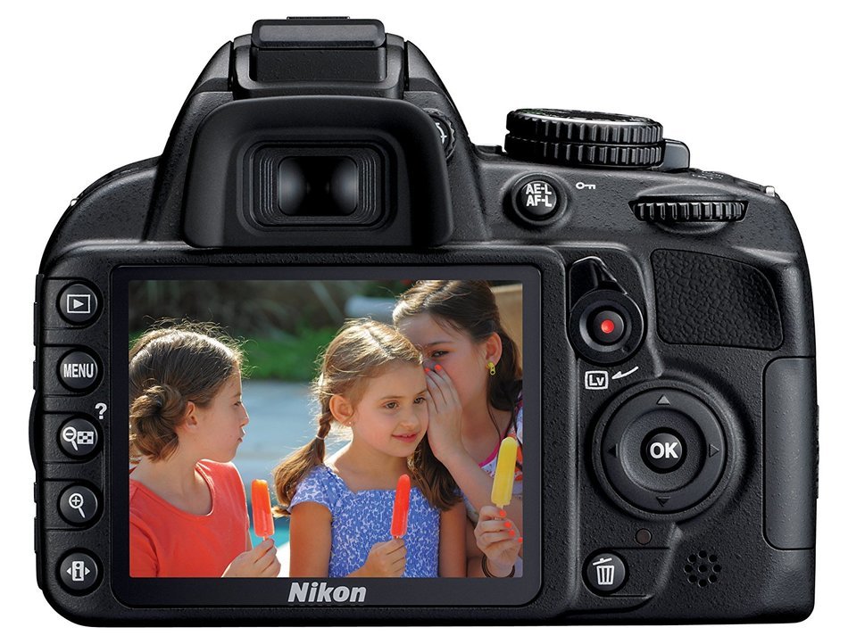 Nikon D3100 DSLR Camera with 18-55mm f/3.5-5.6 Auto Focus-S Nikkor Zoom Lens (Discontinued by Manufacturer) N6
