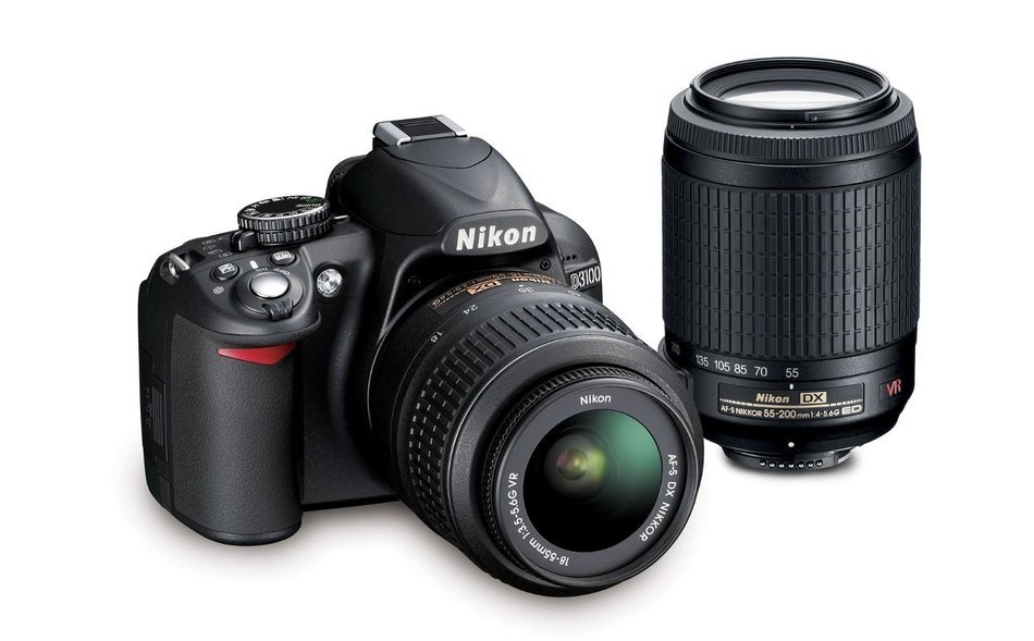 Nikon D3100 DSLR Camera with 18-55mm f/3.5-5.6 Auto Focus-S Nikkor Zoom Lens (Discontinued by Manufacturer) N7