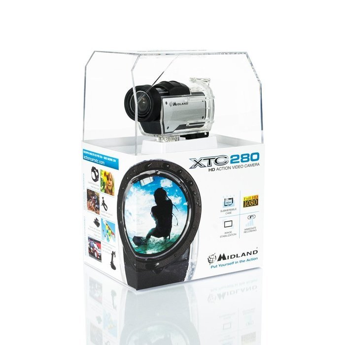 Midland XTC-280 HD Action Camera (5.2MP, CMOS Sensor) N3