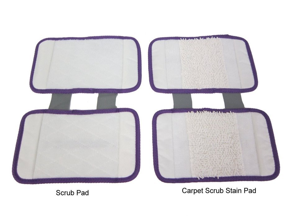 ESC Replacement Pads - carpet cleaning pad and scrub pad (2pc pack) for Shark Sonic Duo XTCRU500