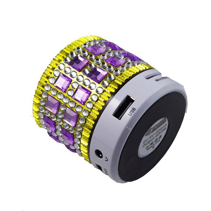 TopePop Portable Outdoor Bluetooth Speaker LED Lights Wireless Mini Stereo Speaker with TF card Slot For Smartphones...