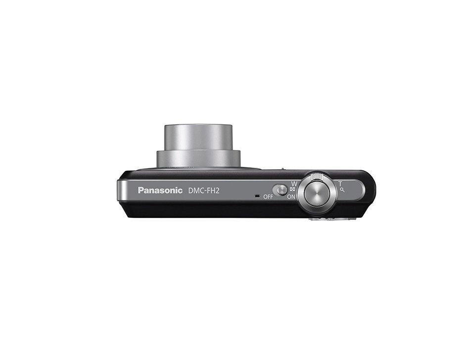 Panasonic Lumix DMC-FH2 14.1 MP Digital Camera with 4x Optical Image Stabilized Zoom with 2.7-Inch LCD (Black) N6