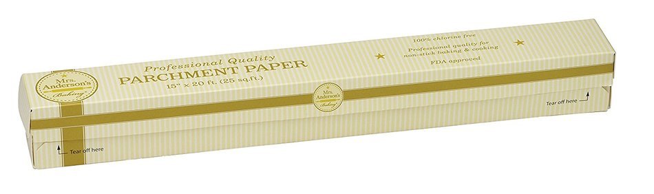 Mrs. Anderson's Baking Unbleached Parchment Paper, 50 square feet