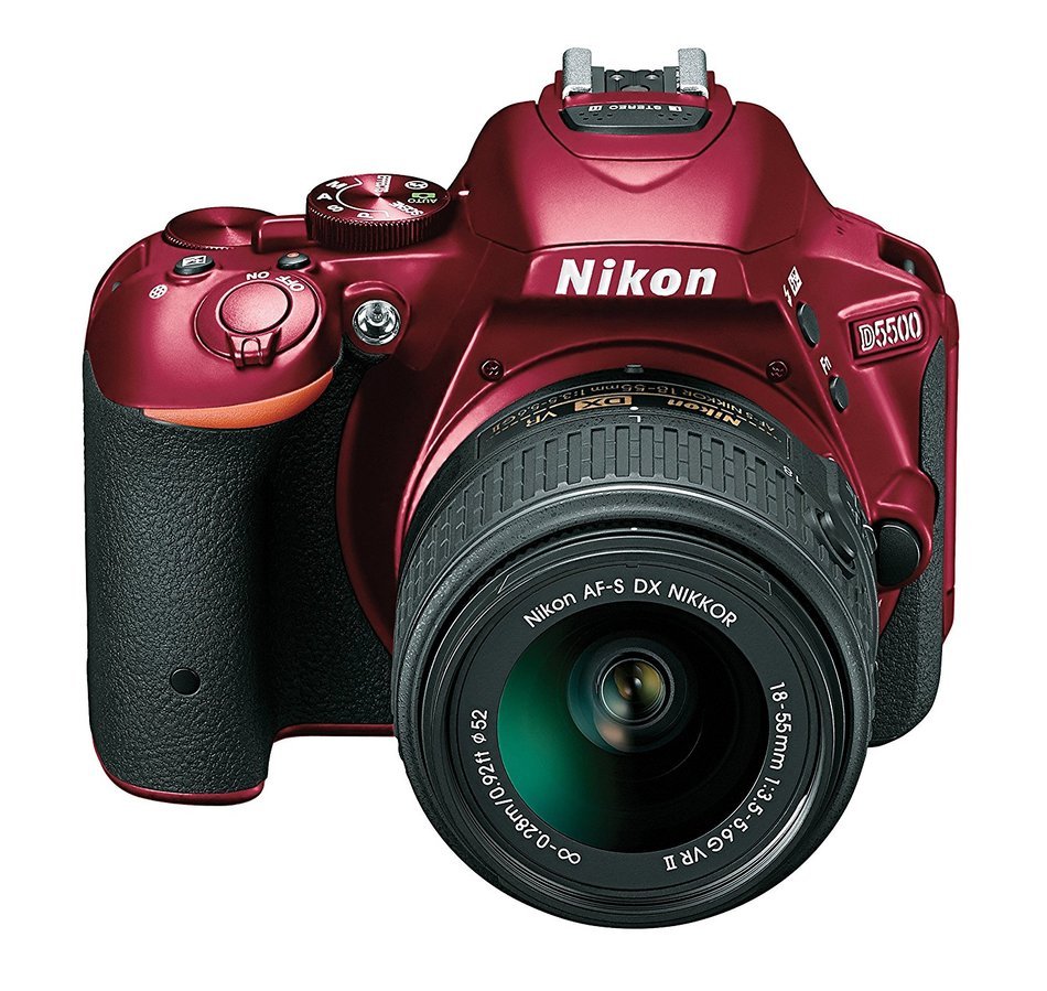 Nikon D5500 DX-format Digital SLR w/ 18-55mm VR II Kit (Black) N30