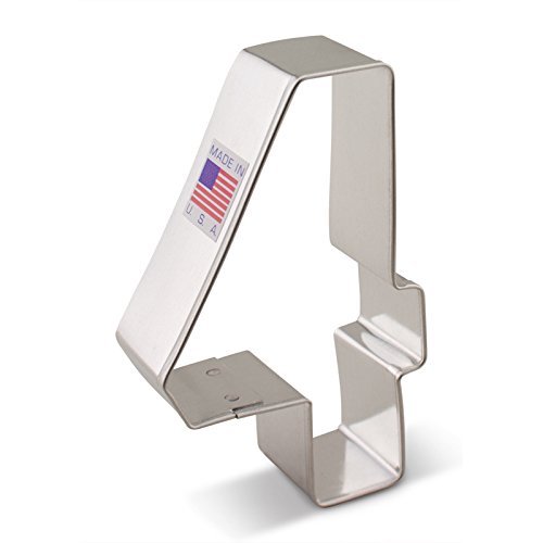 Ann Clark Number Four / #4 Cookie Cutter - 3.4 Inches - US Tin Plated Steel