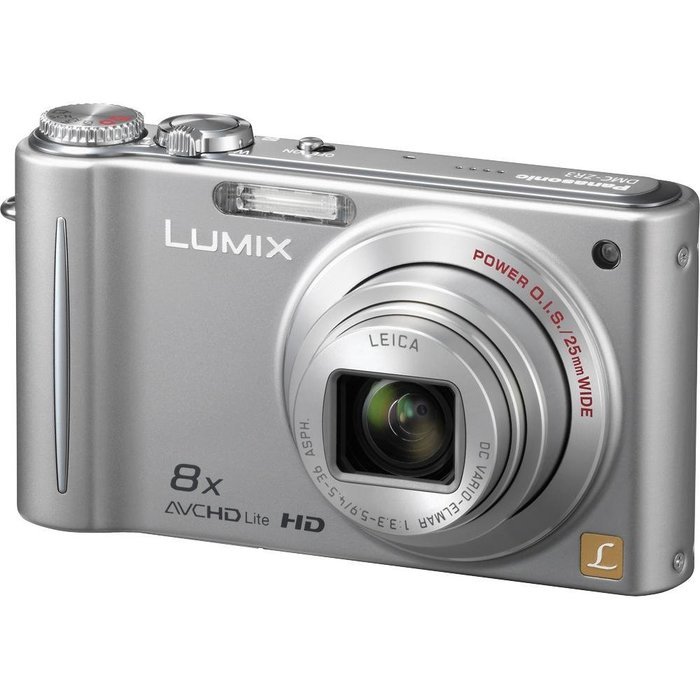 Panasonic Lumix DMC-ZR3 14.1 MP Digital Camera with 8x Optical Image Stabilized Zoom and 2.7-Inch LCD (Blue) N8