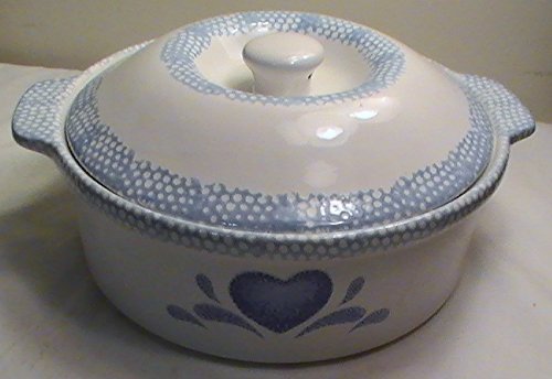 Corning Blue Hearts Round 2-qt. Casserole with Lid