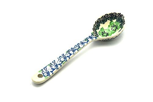 Polish Pottery Spoon - Medium - Kiwi