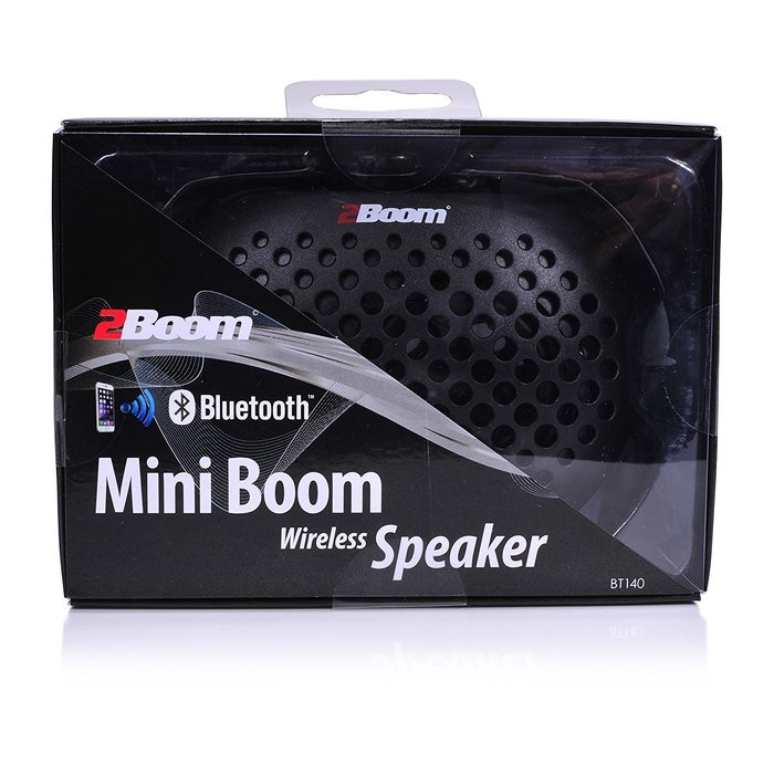 2BOOM Mini Boom Portable Mini Bluetooth iPod Wireless Speaker Pink N4