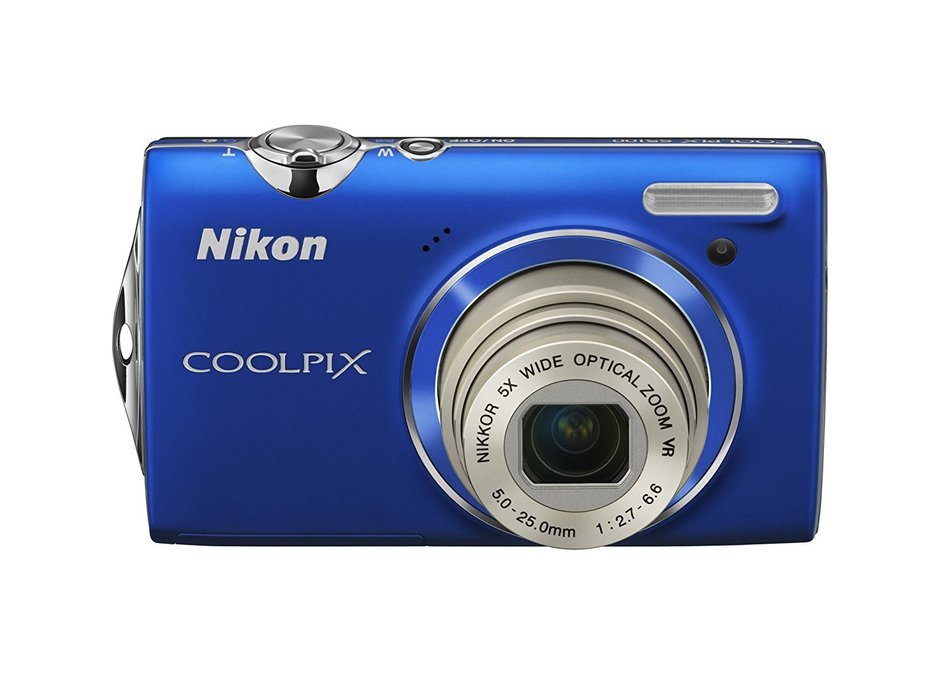 Nikon Coolpix S5100 12.2 MP Digital Camera with 5x Optical Vibration Reduction (VR) Zoom and 2.7-Inch LCD (Pink) N5