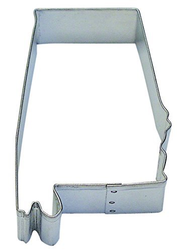 R&M Alabama State Cookie Cutter in Durable, Economical, Tinplated Steel