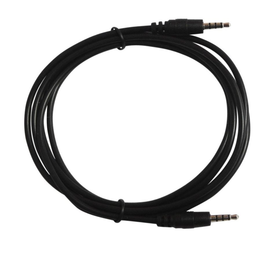 YCS Basics 3 foot 3.5mm male to male 4 conductor N3