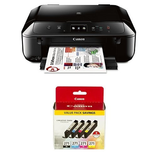 Canon MG6820 Wireless All-In-One Printer with Scanner and Copier with Ink Bundle N20