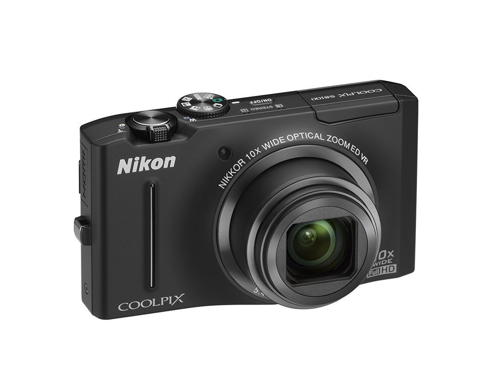 Nikon Coolpix S8100 12.1 MP CMOS Digital Camera with 10x Zoom-Nikkor ED Lens and 3.0-Inch LCD (Red) N11