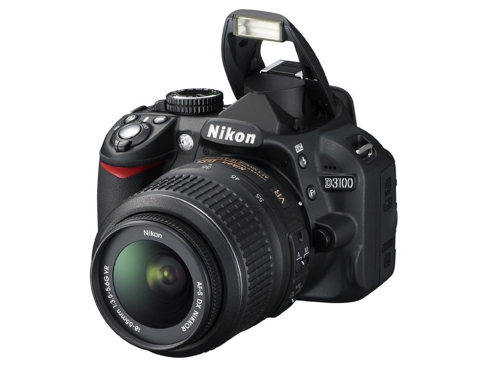 Nikon D3100 DSLR Camera with 18-55mm f/3.5-5.6 Auto Focus-S Nikkor Zoom Lens (Discontinued by Manufacturer) N8