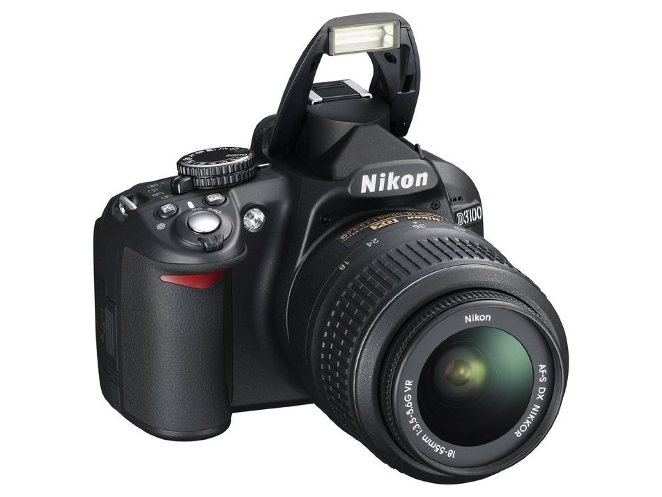 Nikon D3100 DSLR Camera with 18-55mm f/3.5-5.6 Auto Focus-S Nikkor Zoom Lens (Discontinued by Manufacturer) N9