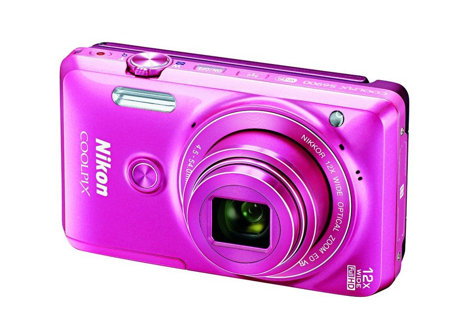 Nikon COOLPIX S6900 Digital Camera with 12x Optical Zoom and Built-In Wi-Fi (Black) N7