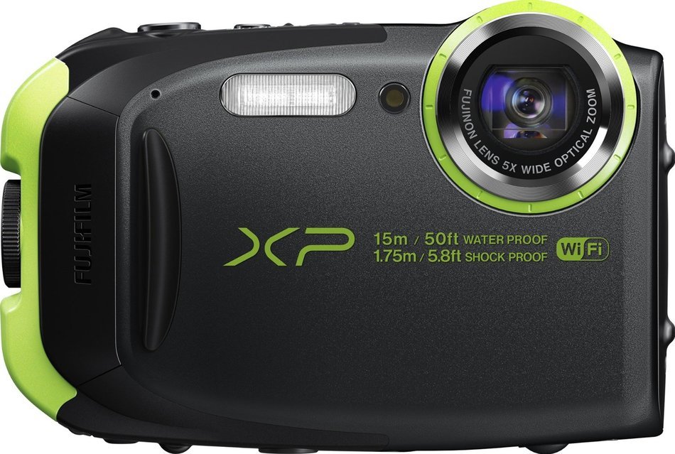 Fujifilm FinePix XP80 Waterproof Digital Camera with 2.7-Inch LCD (Graphite Black) N3