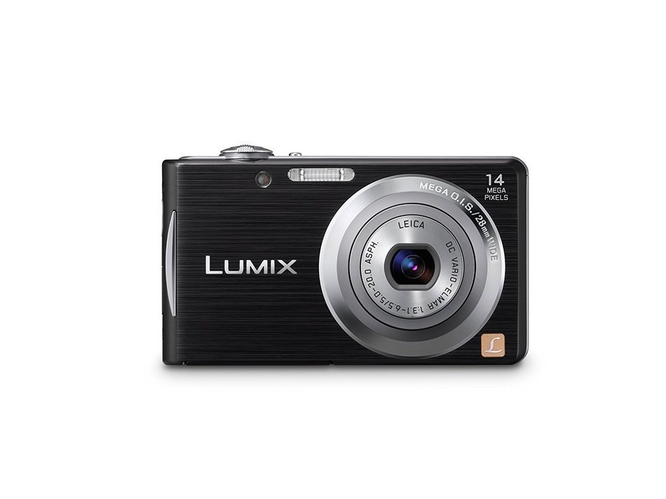 Panasonic Lumix DMC-FH2 14.1 MP Digital Camera with 4x Optical Image Stabilized Zoom with 2.7-Inch LCD (Black) N8