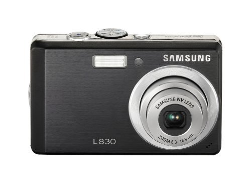 Samsung Digimax L830 8.1MP Digital Camera with 3x Optical Zoom (Red) N11