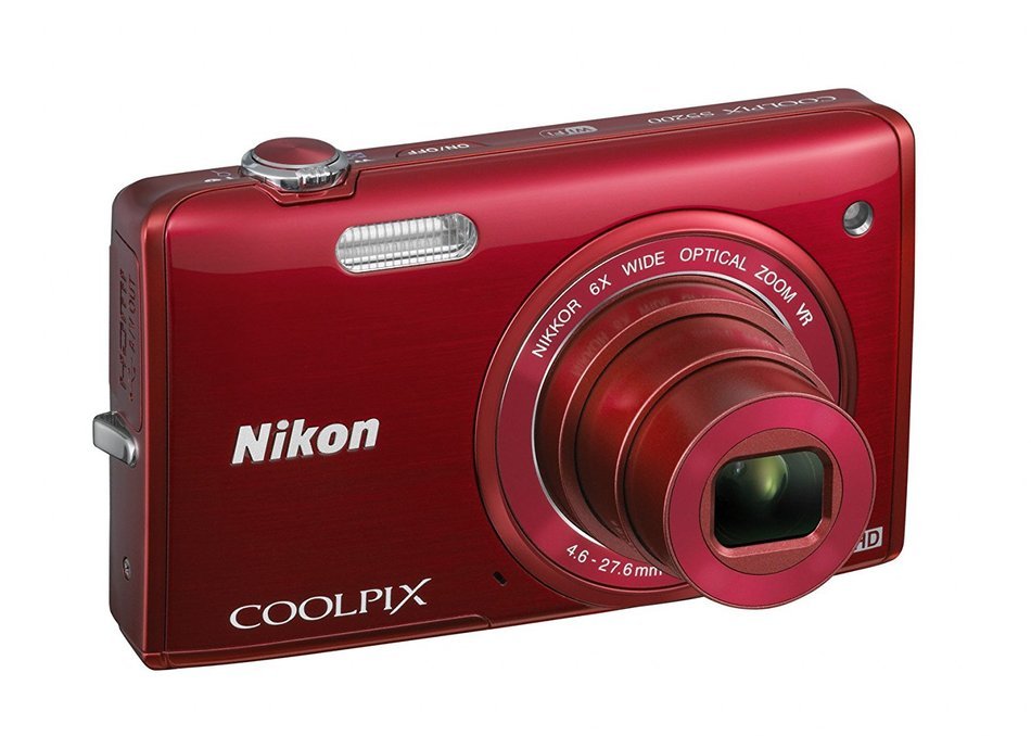 Nikon COOLPIX S5200 Wi-Fi CMOS Digital Camera with 6x Zoom Lens (Black) (OLD MODEL) N17