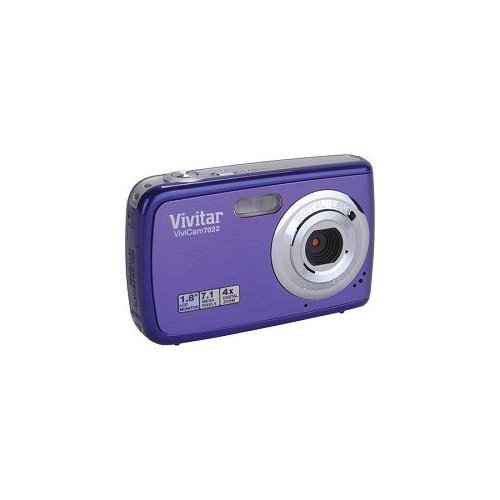 Vivitar Vivicam V7022 7.1MP HD Digital Camera Grape Purple