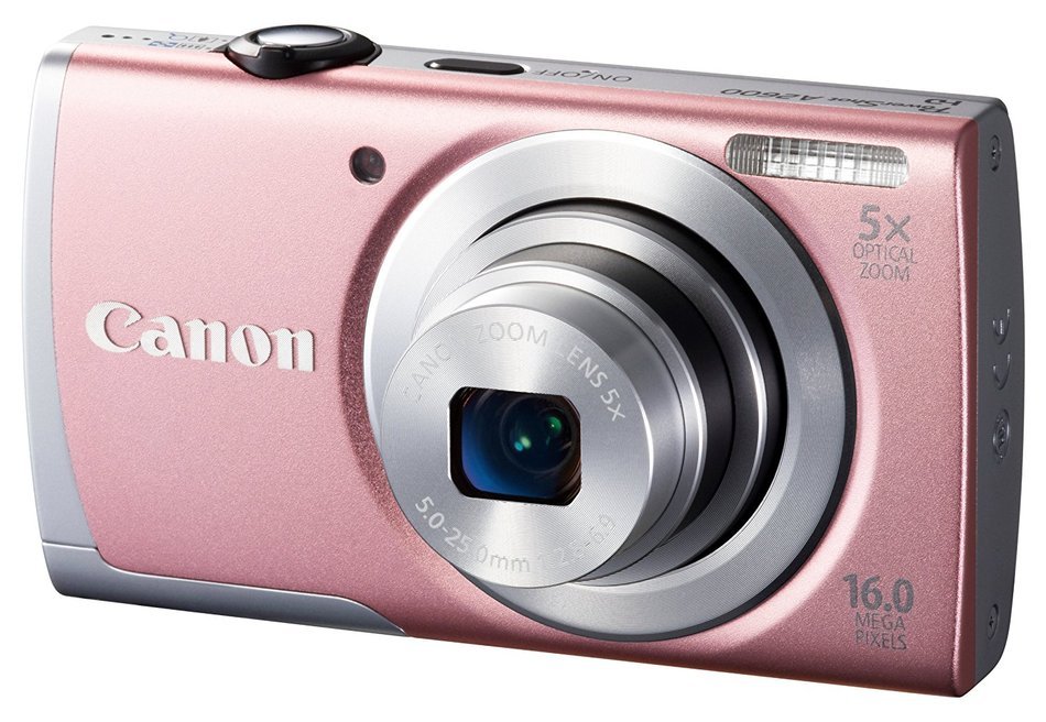 5 times zoom pink PSA2600 about 16 million pixel Canon digital camera optical PowerShot A2600 (PK) - International... N3