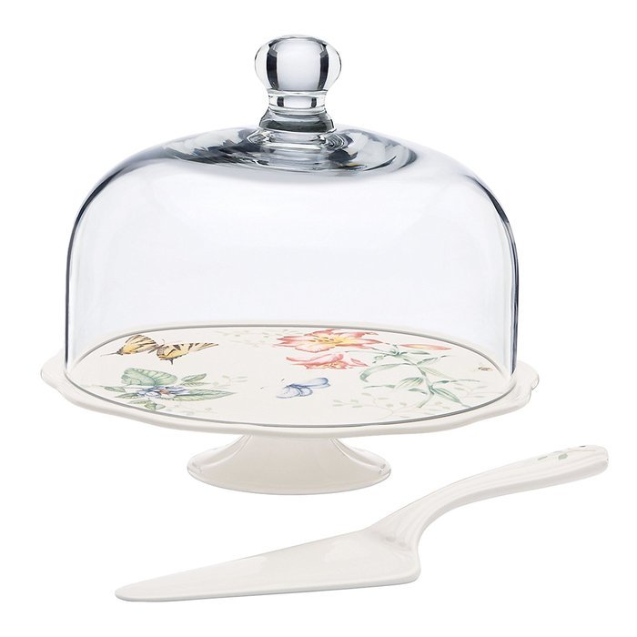 Lenox Butterfly Meadow Scalloped Oval Baker N2