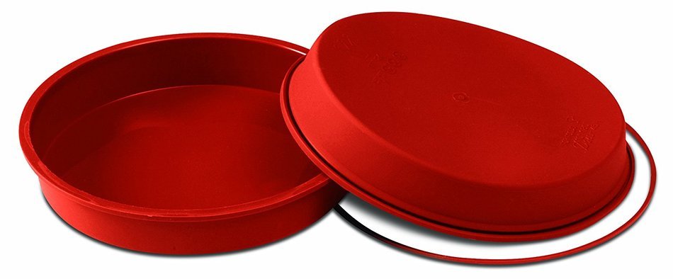 Silikomart 11-Piece Silicone Bakeware Set with 4 Safe Rings