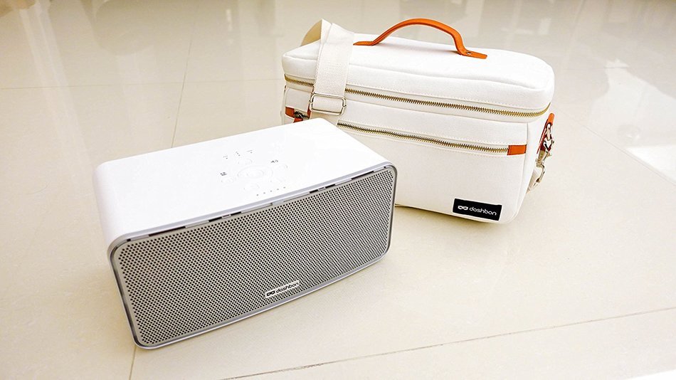 Dashbon Flicks Mobile Cordless Boombox Projector Model 280WH N25