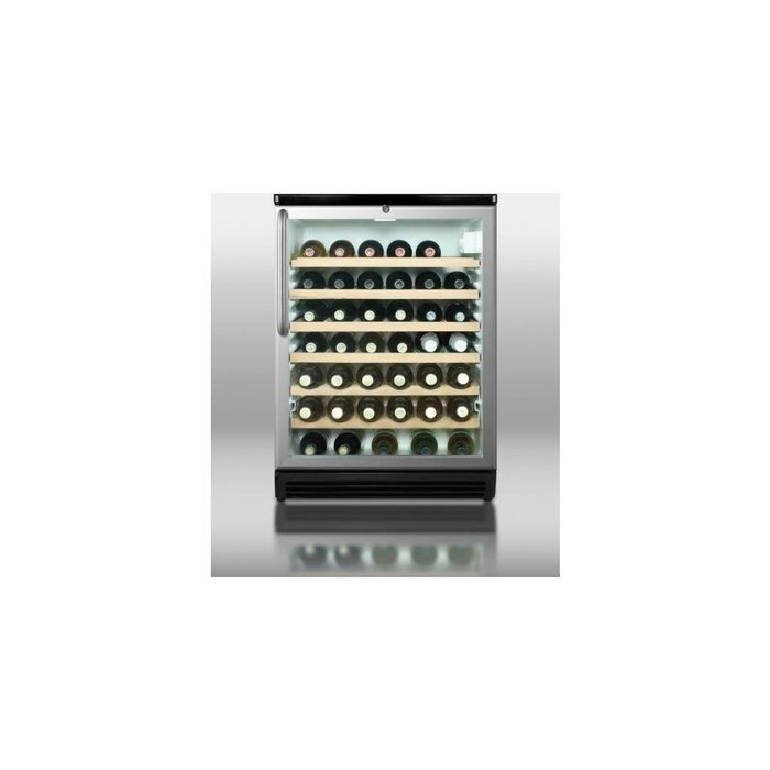 Summit SCR600BLTB 24" Commercially Approved Compact Refrigerator with 5.5 cu. ft. Capacity Factory Installed Lock... N3