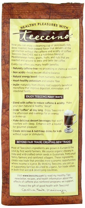 Teeccino Variety Pack (Hazelnut, Mocha, and Java) Chicory Herbal Coffee, Caffeine Free, Acid Free, 11oz (Pack... N5