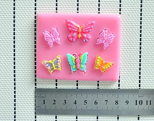 WilsonBaking Love Collection - Butterfly Molds Mold Wedding Decor Theme Birthday Party Molding Silicone Fondant...