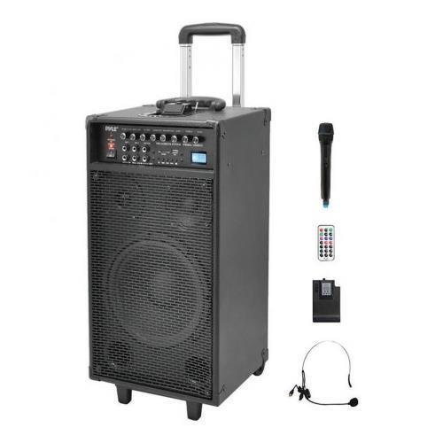 Pyle PWMA1090UI Pro dual channel wireless, portable PA system