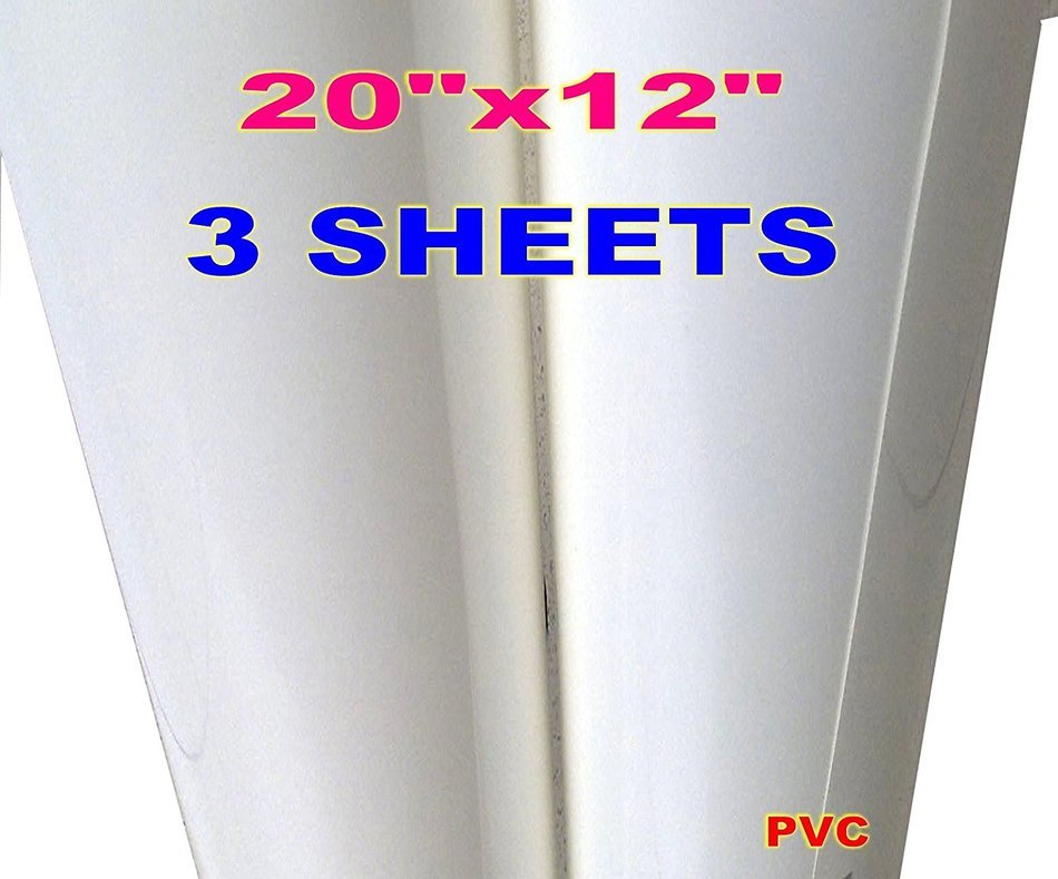 3 sheets of 20"x 1 FOOT(12 Inch) Dingword heat transfer Vinyl / film,IRON ON T-shirt Heat Transfer, Craft Garment... N2