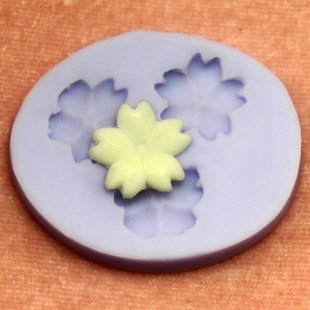 1.6cm Flower F0107 Fondant Mold Silicone Sugar mini mold Craft Molds DIY Cake Decorating