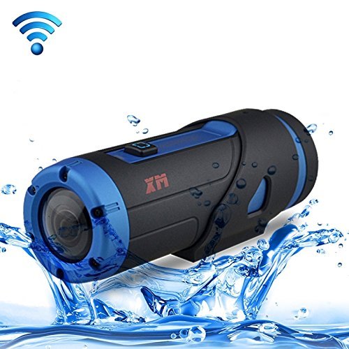 XM Warrior G1S Sony IMX 291 1080P 165 Degrees Wide Angle WiFi Sport 3ATM Waterproof Action Camera with Wireless... N6