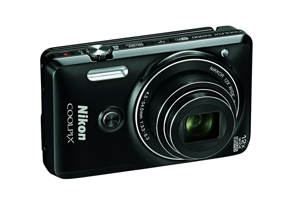 Nikon COOLPIX S6900 Digital Camera with 12x Optical Zoom and Built-In Wi-Fi (Black) N10