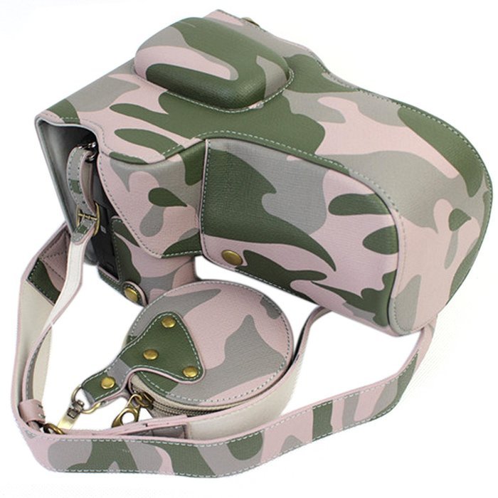 xhorizon TM FL1 Full Protection Bottom Opening Version Protective Leather Camera Case Bag with Tripod Design for... N17