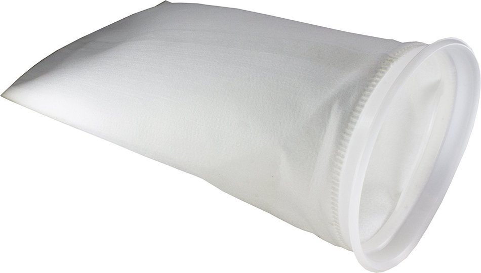 Lot of 5 - 50 Micron Welded Polyester Felt Filter Bag 7" x 32" Industrial Size #2