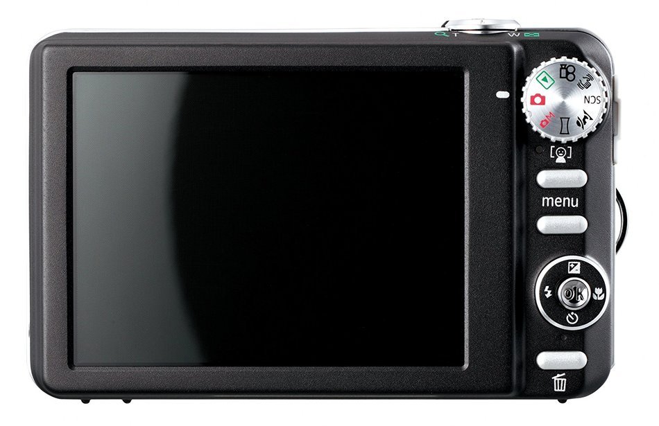 GE 1255W-SL 12MP Digital Camera with 5X Optical Zoom and 3.0-Inch LCD Screen with Auto Brightness (Silver) N8