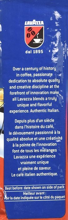 Lavazza 2 Pack Crema E Gusto Ground Coffee 8.8oz/250g Each