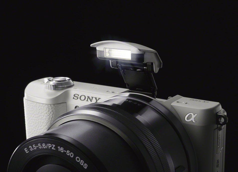 Sony a5100 16-50mm Mirrorless Digital Camera with 3-Inch Flip Up LCD (White) N39